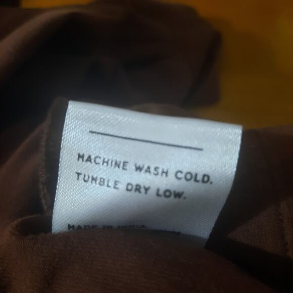 Pact Womens Brown Fold Over Waist Front Pockets Organic Cotton Joggers Size XXL - Picture 6 of 7